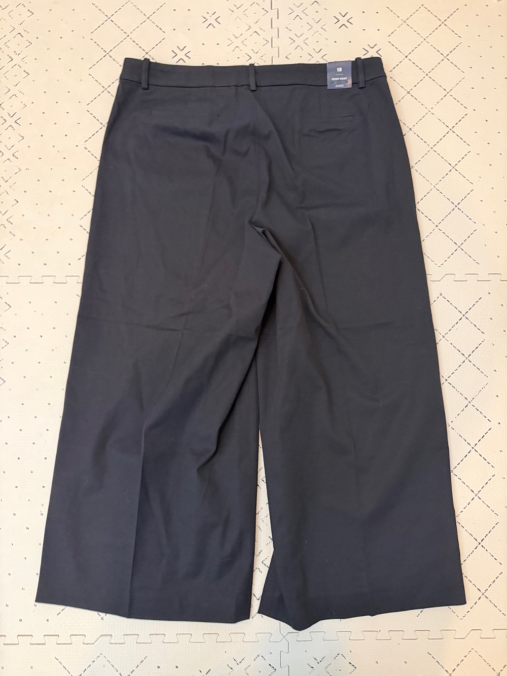 NWT J Crew Factory Remy wide-leg cropped pant size 18 - Picture 9 of 9